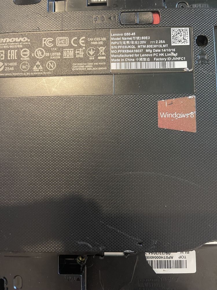 Lenovo g50-45 piese:placa,tastatura etc