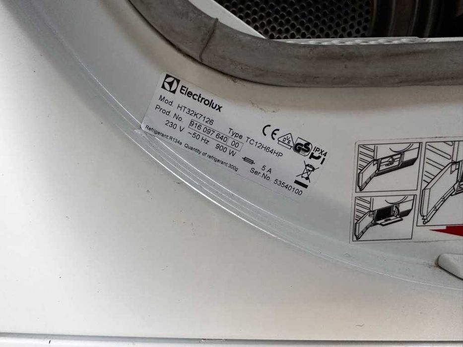 Electrolux DelicateCare HT32K7126 – сушилня с термопомпа, 7 кг (М13)