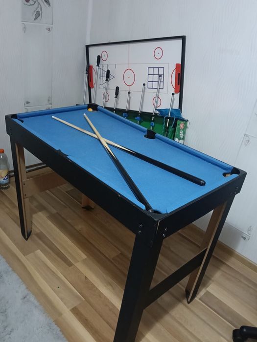 Vand set de joaca biliard+hockey+fotbal de masa