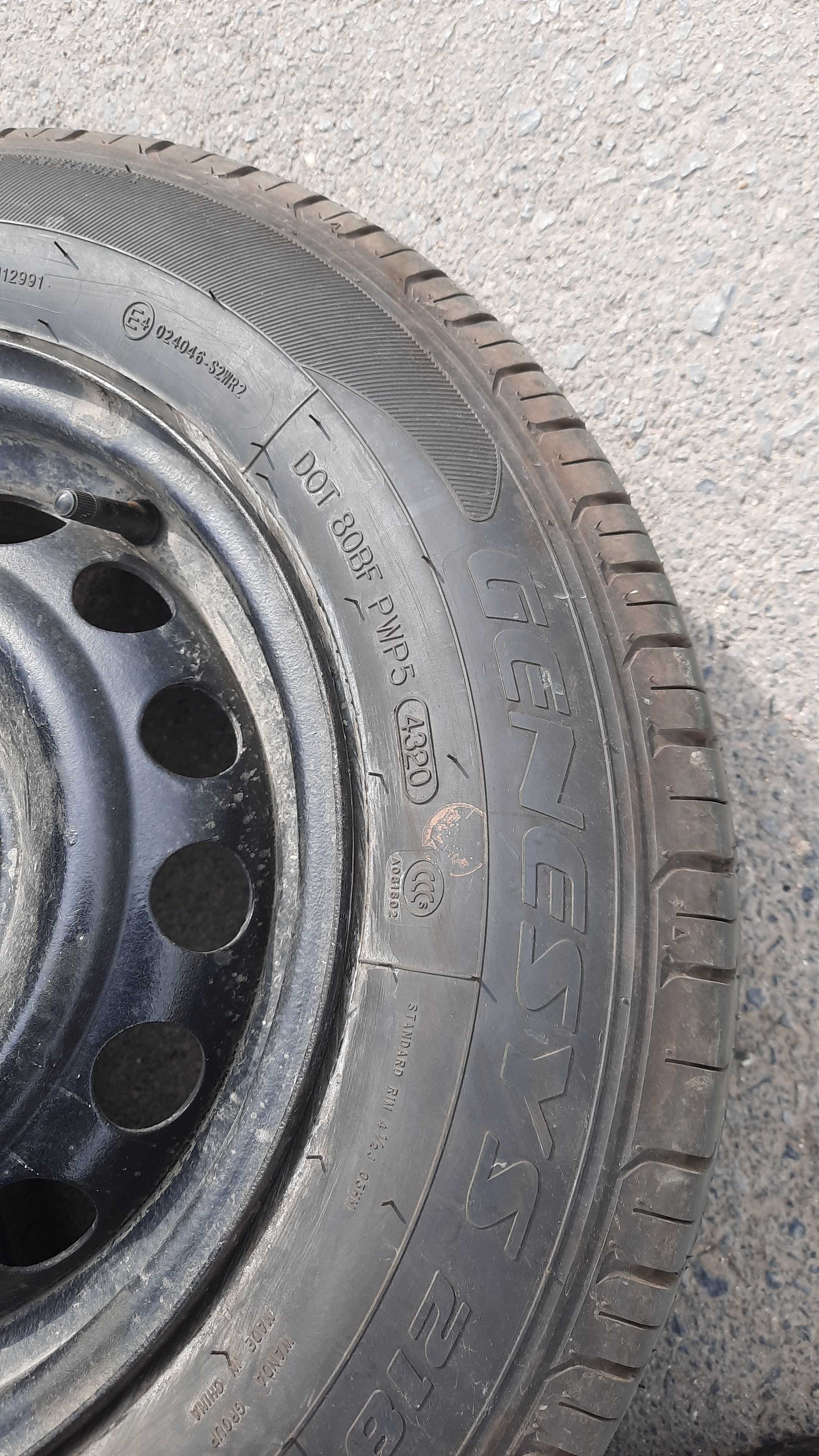 4 броя летни гуми с джанти (BOTO GENESYS 155/80R13)