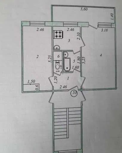 Срочно, продаётся квартира в Юунусобод-15, 2*3/4/4