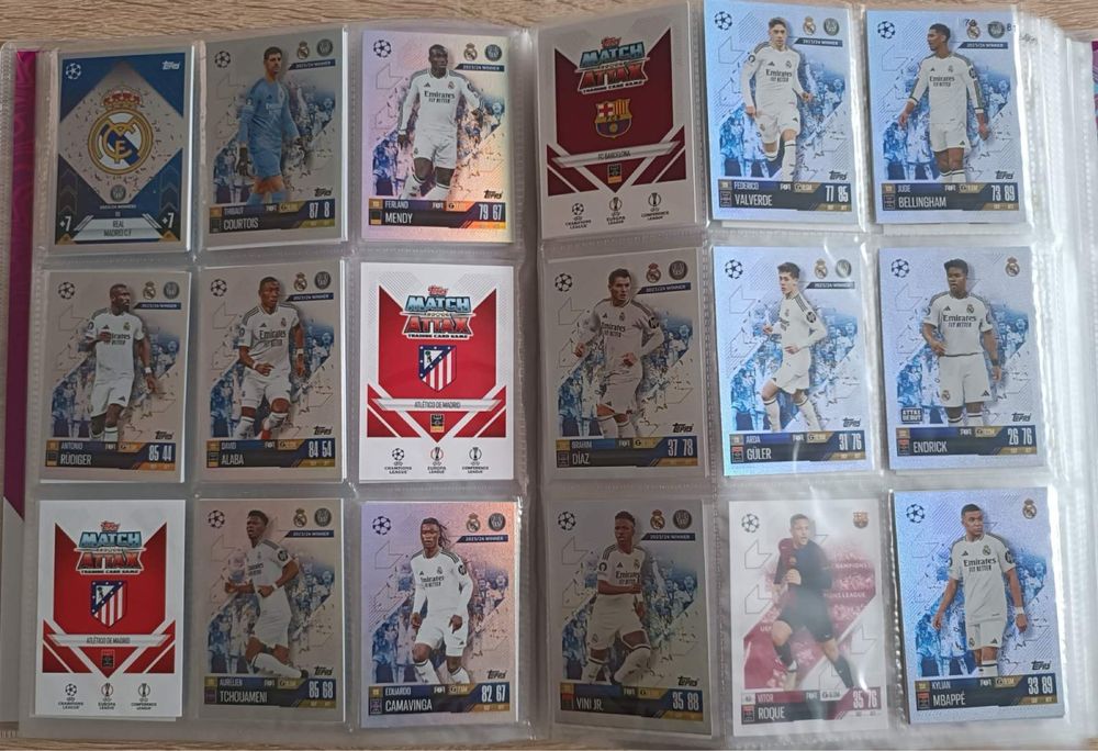 Topps Match Attax Champions League 2024/2025 карти Топс албум 23/24
