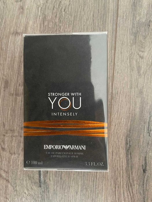 Armani stronger with you intesely