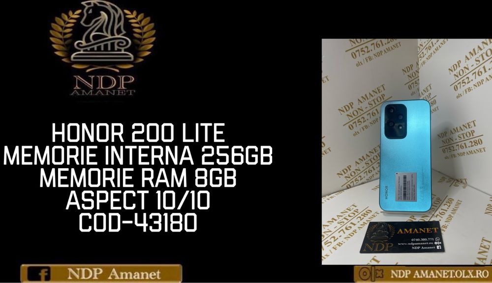 NDP Amanet Braila Honor 200 Lite( 43180)