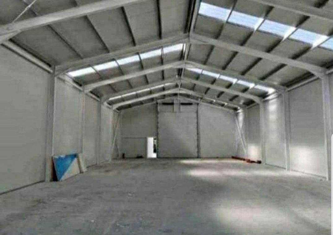 Vand hala  tip saivan pe structura metalică și învelită 35×15×5