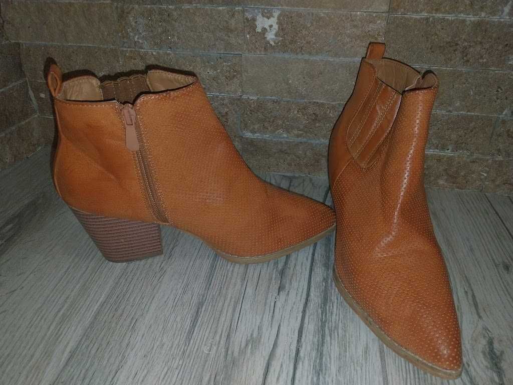 Botine     piele