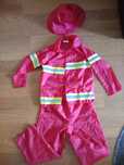 Costum  Halloween / carnaval pompier copii