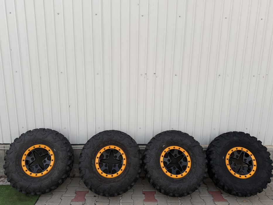 Anvelope,jante,can am maverick 32x10R14