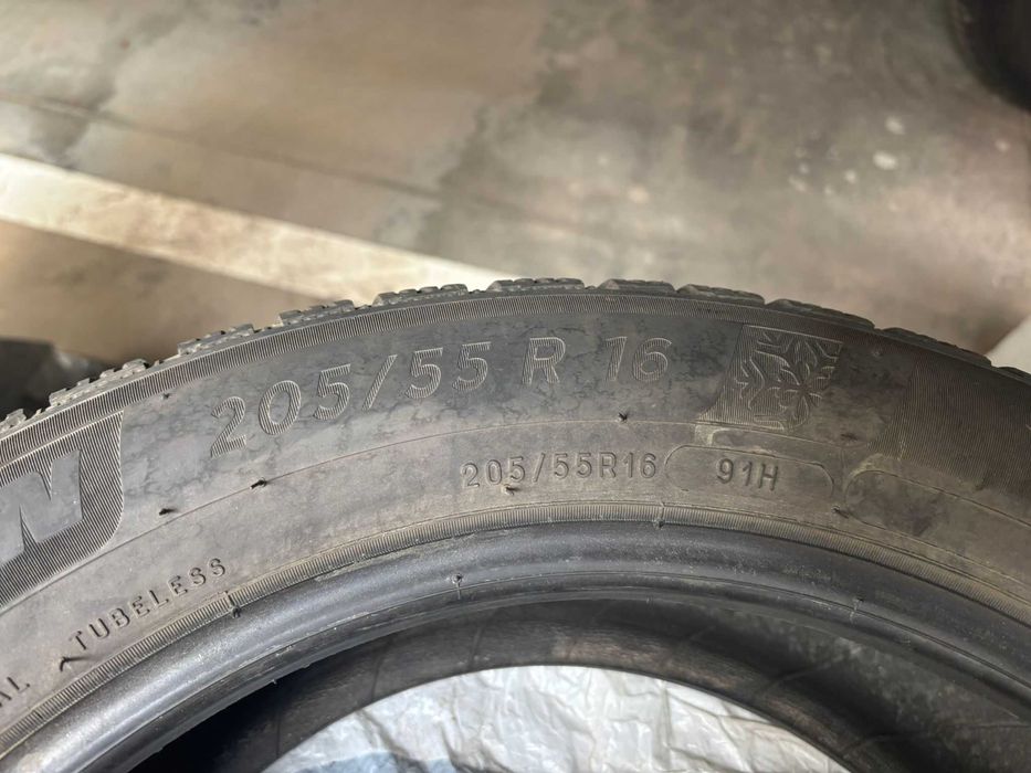 Anvelope iarnă Michelin Alpin 6 – 205/55 R16 – stare foarte bună