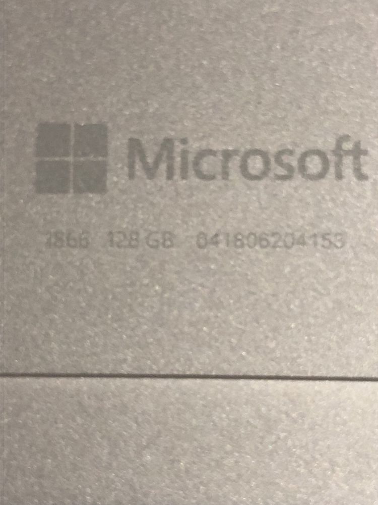 MS Surface Pro 7, Model 1866