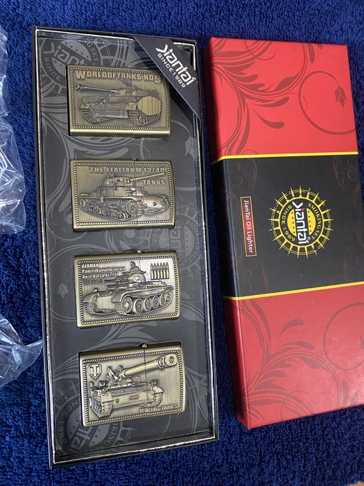 Bricheta. Set Brichete Metalice gen Zippo in cutie.