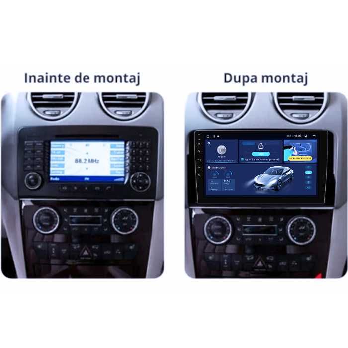 Navigatie Mercedes Benz ML W164  2005-2012,4GB RAM/64GB ROM, Android14