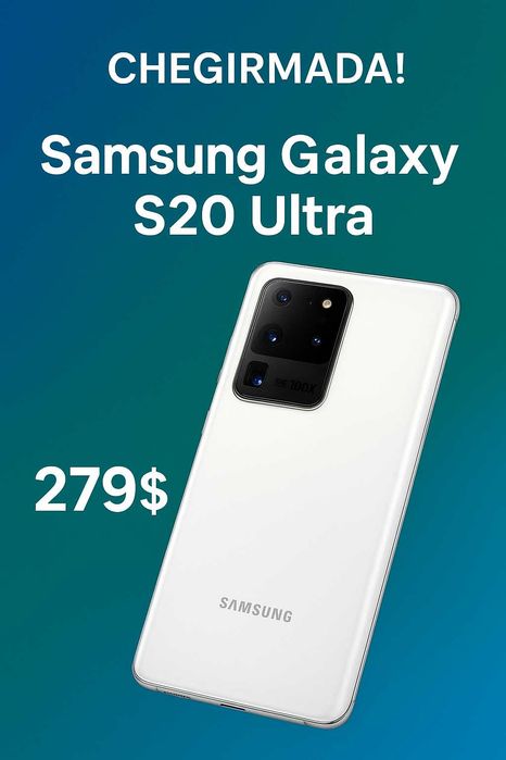 CHEGIRMADA! Samsung Galaxy S20 Ultra — faqat 279$!