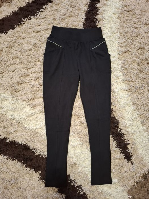 Lot 2 perechi colanti negri, transport 5 lei