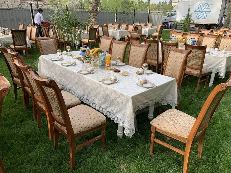 ПРОКАТГА Стол, стул, навес, вентилятор, посуда, самовар