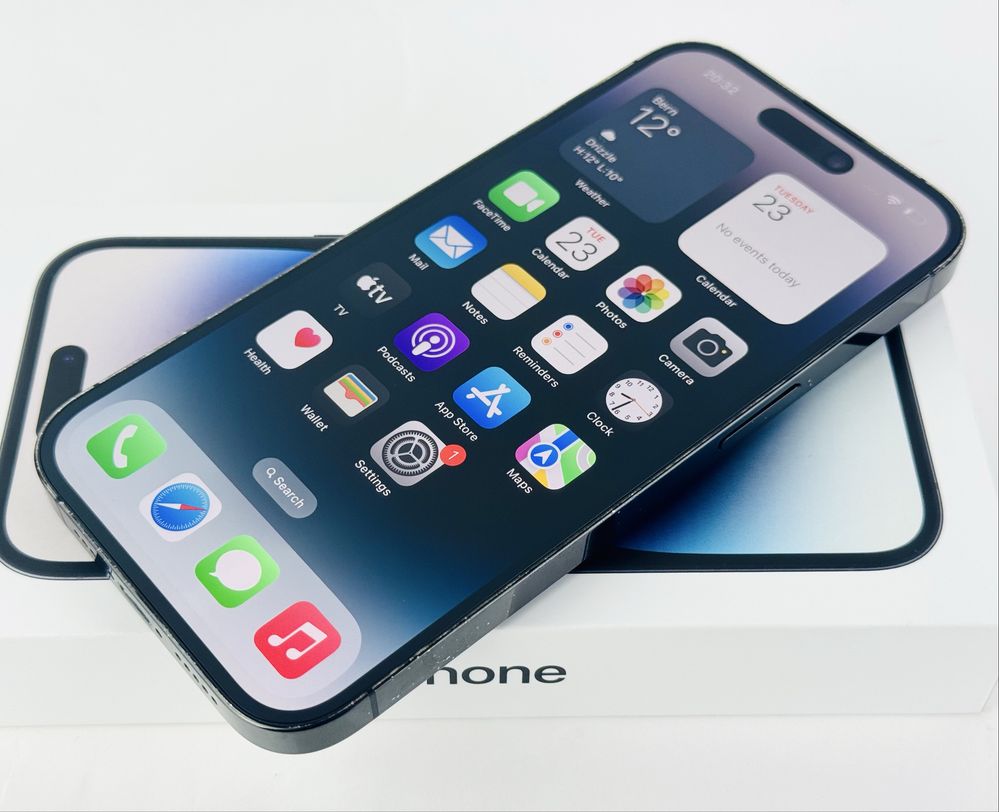 Apple iPhone 14 Pro 256GB Space Black Отличен! Гаранция!