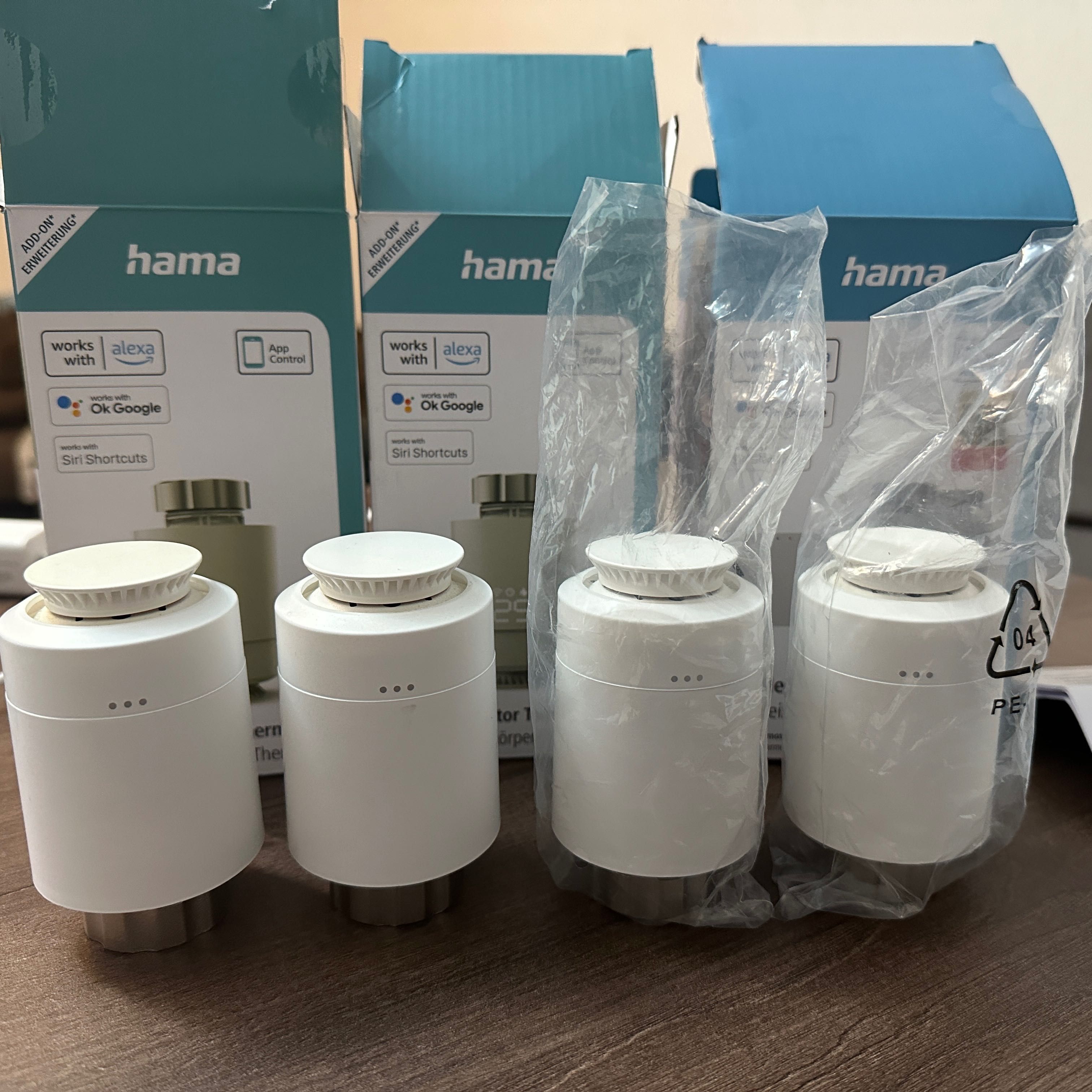 Система от термоглави Hama - 4 бр. и управление