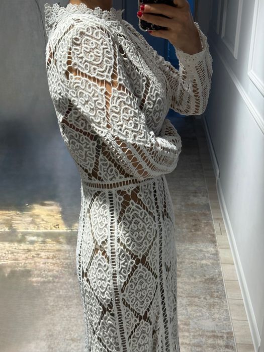 Официална Рокля Replica дантелена стилна !