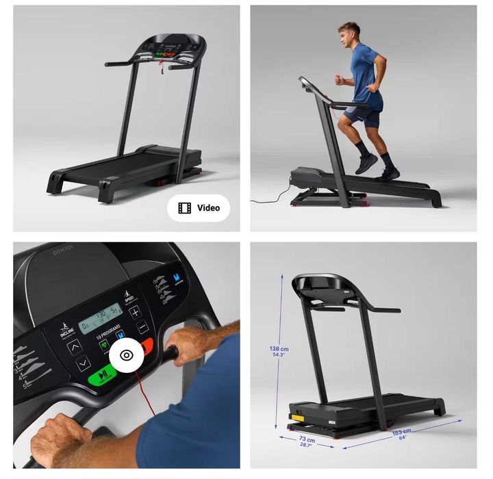 Banda de alergat T520B Domyos