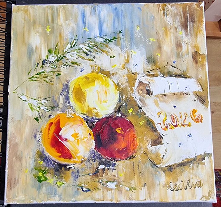 Tablouri festive sau florale Decoratiuni  Secret santa