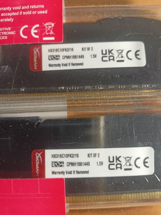 Продам Kingston HyperX DDR3 1866 Kit