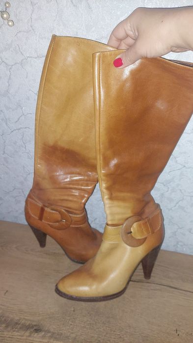 Cizme din piele Italy