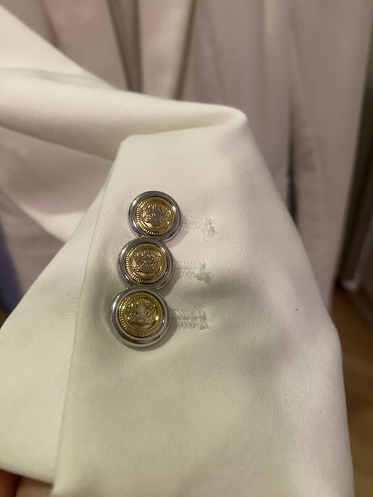 Sacou alb Zara marimea xs