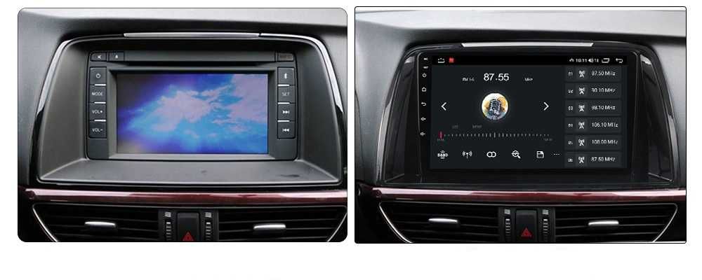 Navigatie Mazda 6 din 2012 - 2017 Garantie 2GB 4GB 8GB Camera Gratis