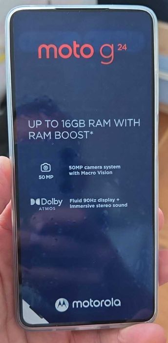 Motorola moto g24 8/128GB с фактура и касов бон