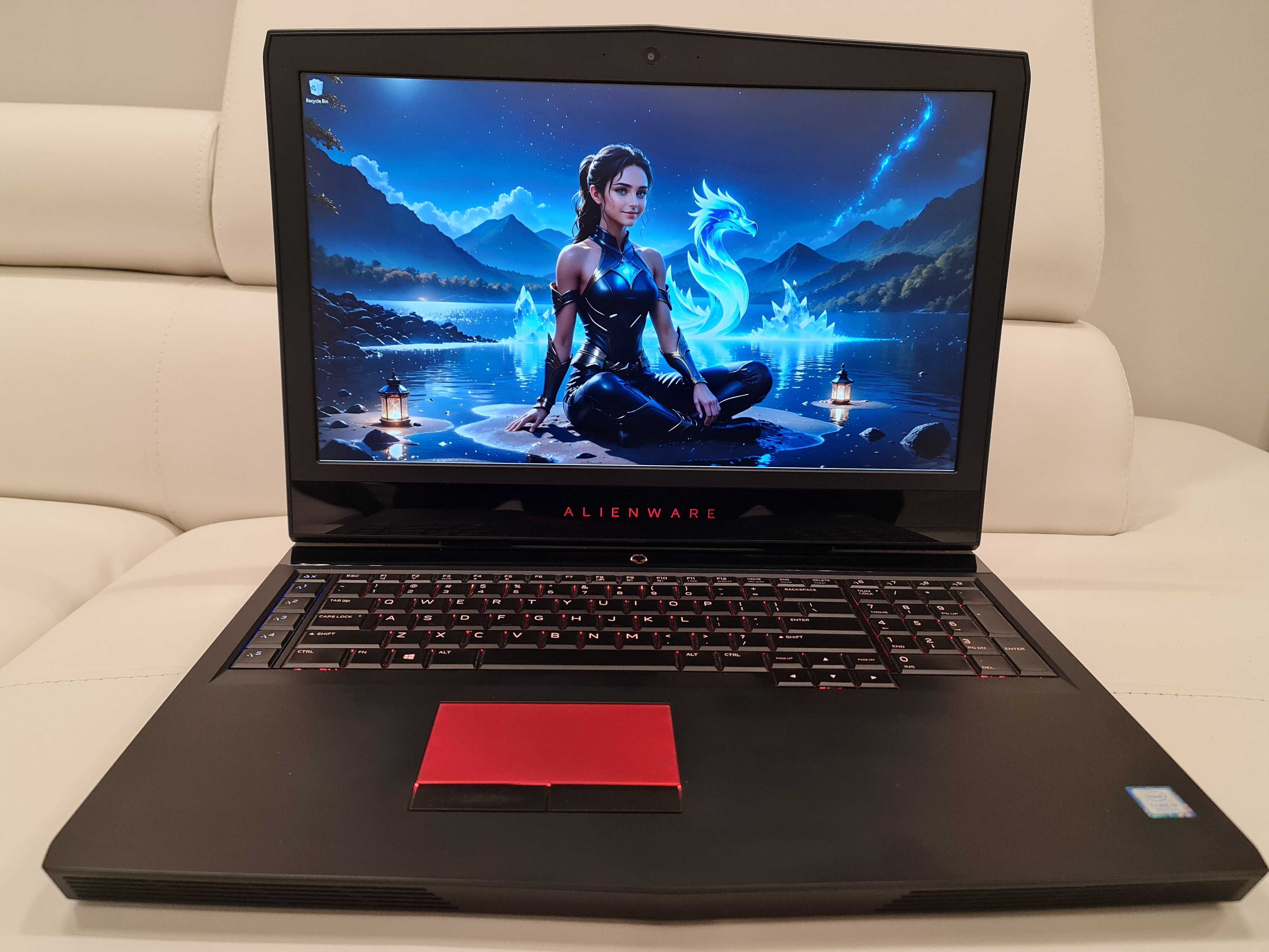 Laptop gaming Alienware ,intel core i7- 7700hq ,video 8 gb GTX 1070