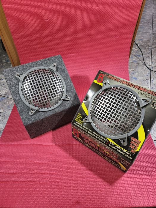 Incinte bass/difuzor 8" - pereche, noi, sigilate