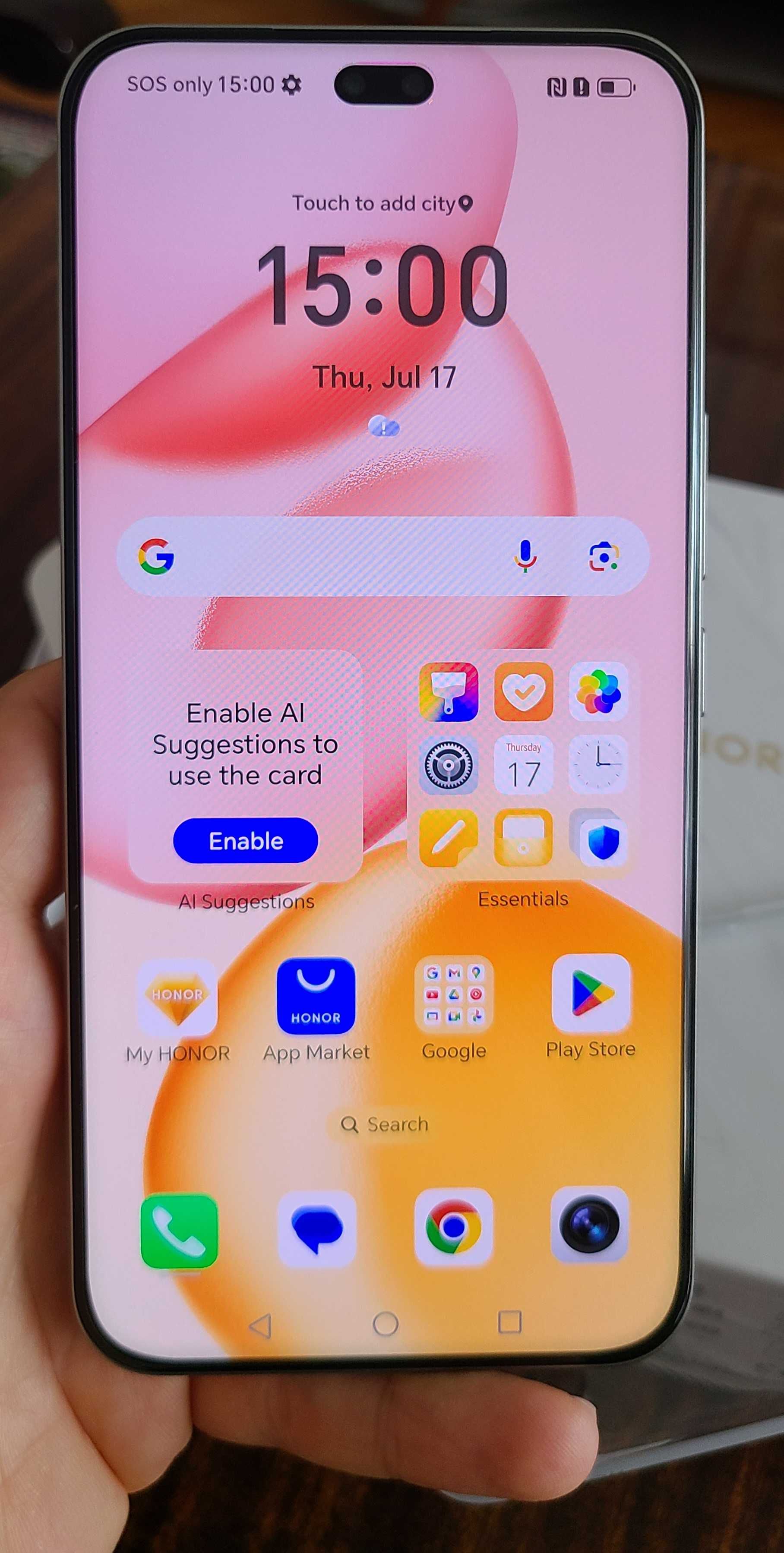 Honor 400 Pro 5G Dual sim глобален с българско меню и Android auto