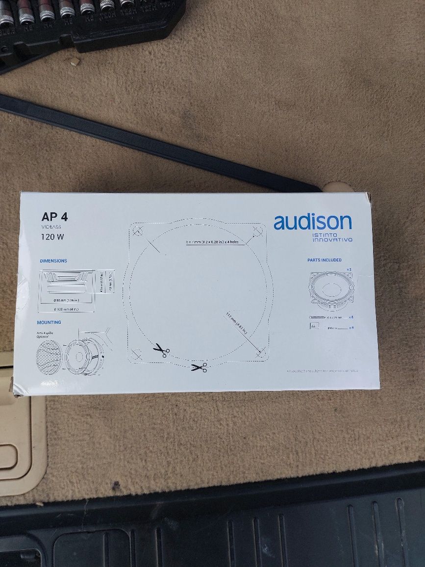 Говорители audison 10 см
