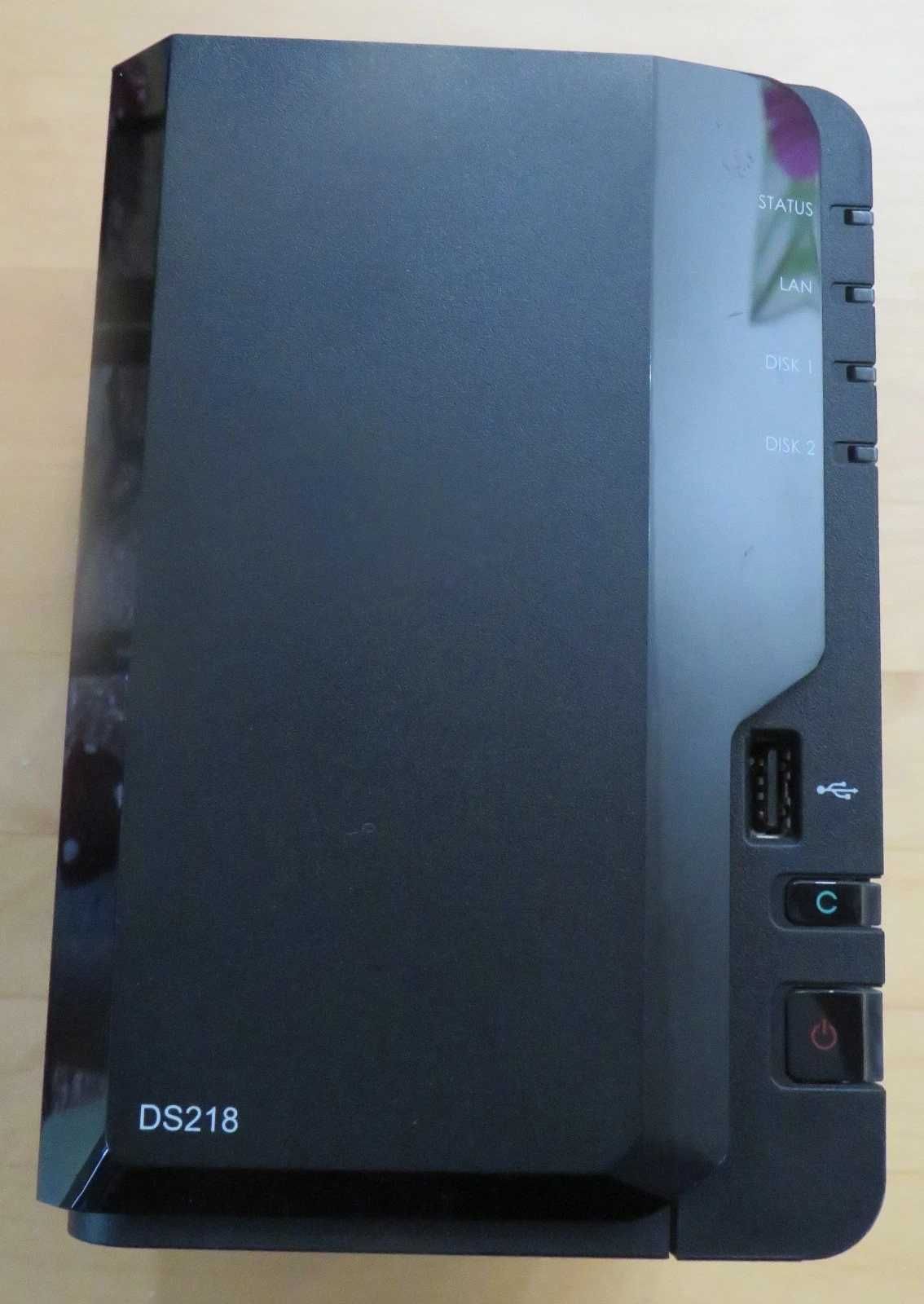 Synology NAS DiskStation DS218 -4 ядрен Realtek RTD1296 1.4GHz,2GB ram