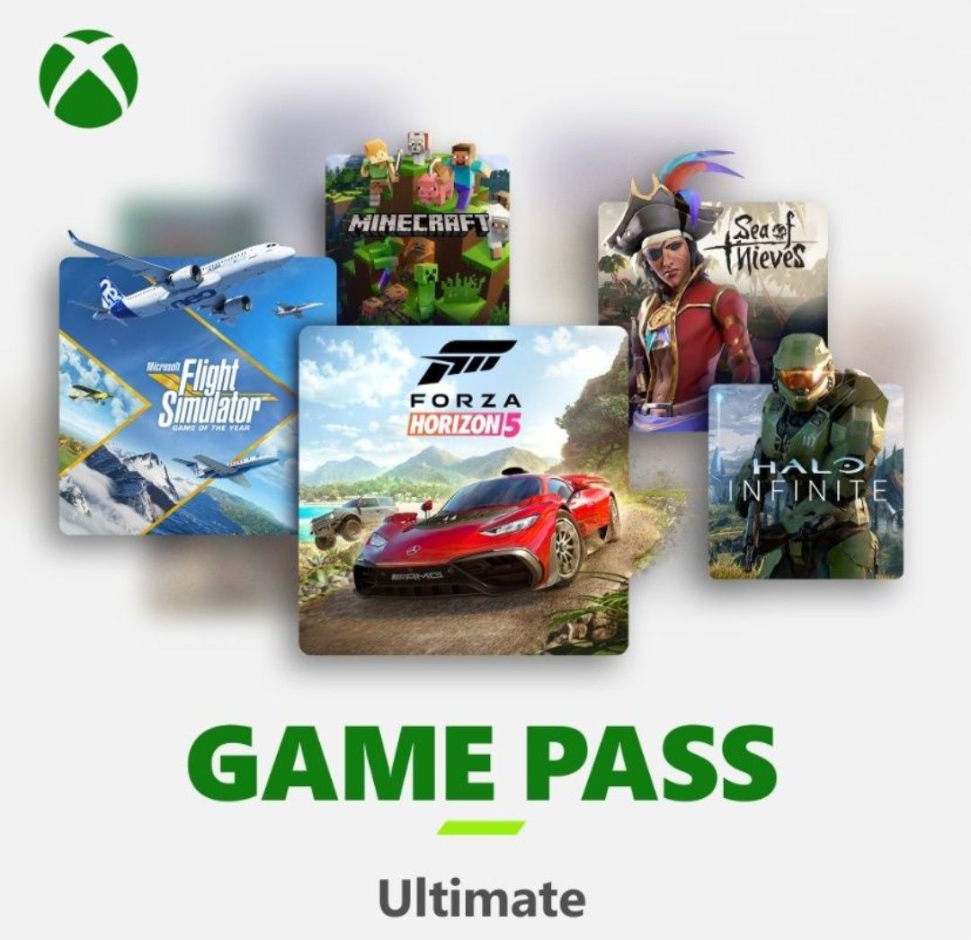 Для ПК и для Xbox, game pass ultimate 1 месяцев до 12 месяца