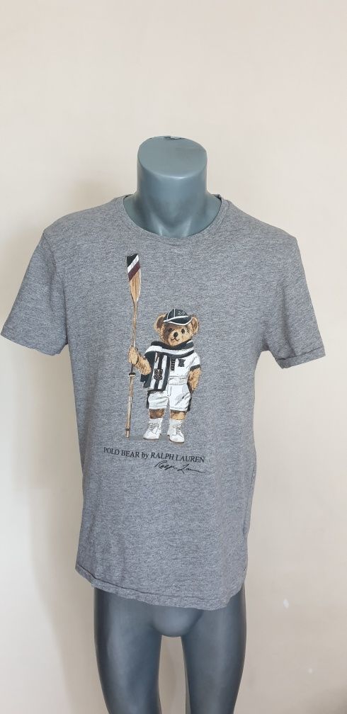POLO Ralph Lauren Bear Cotton Mens / M НОВО! ОРИГИНАЛ! Мъжка Тениска!