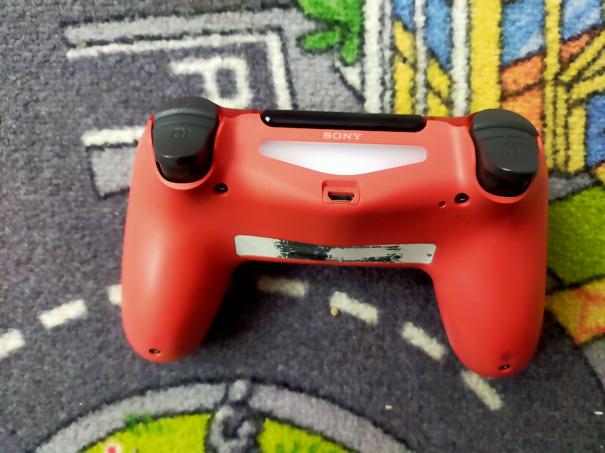 Controller Original Sony PlayStation 4 Crystal red edition V2