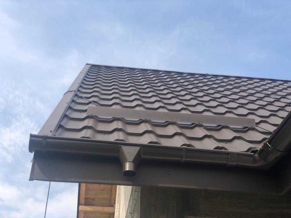 Reparatii acoperisuri - montaj tigla metalica - tinichigerie - dulgher