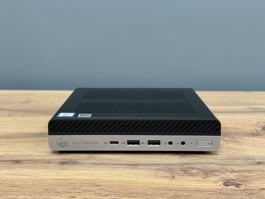 Мини ПК HP Elitedesk | Intel Core i5 8500 | 8gb | 256gb