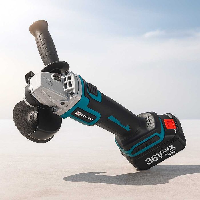 Акумулаторен безчетков ъглошлайф IF Tools AG03 – 36V, 2×4.0Ah батерии,
