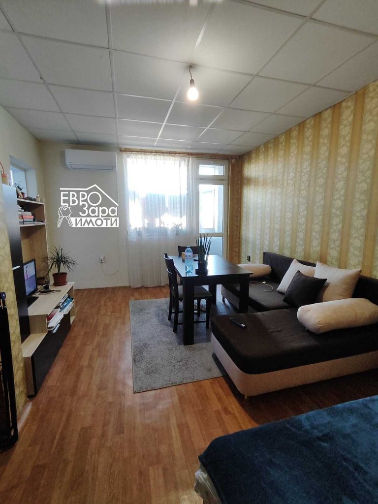 Продава се Двустаен апартамент в Стара Загора, Три чучура - юг - 40 кв.м за 1125 €/кв.м - Снимка #1