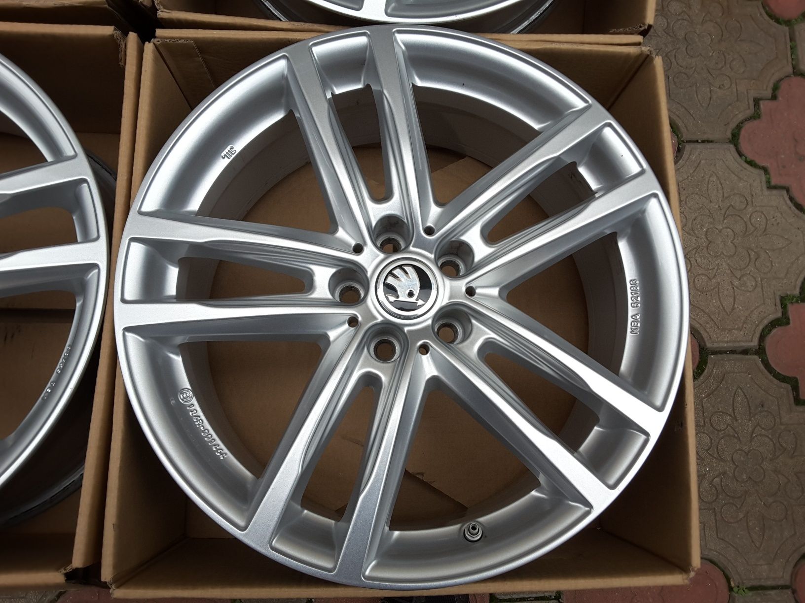 jante aliaj 19; 5x112; Skoda Kodiaq, Karoq, Octavia Scout