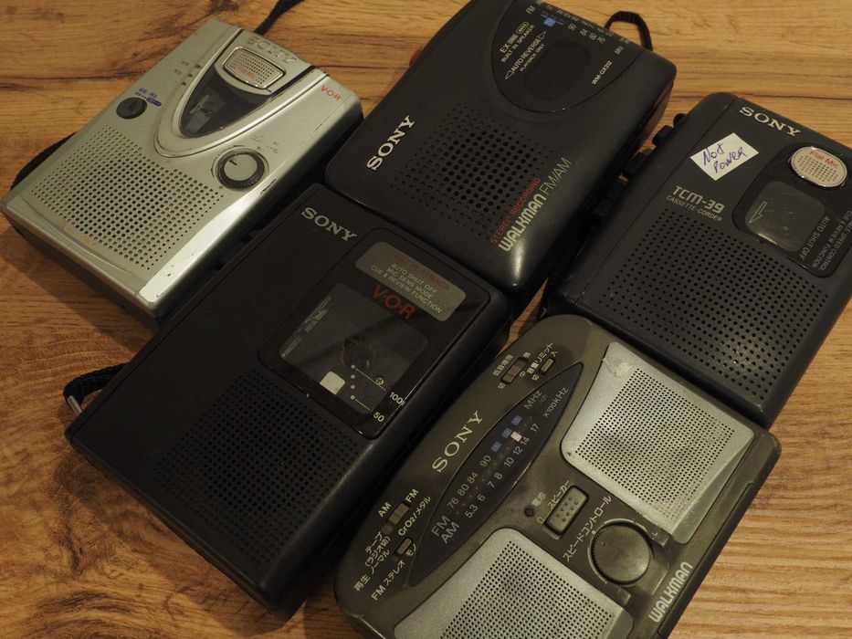 Casetofon Sony, din Japonia, player retro, walkman