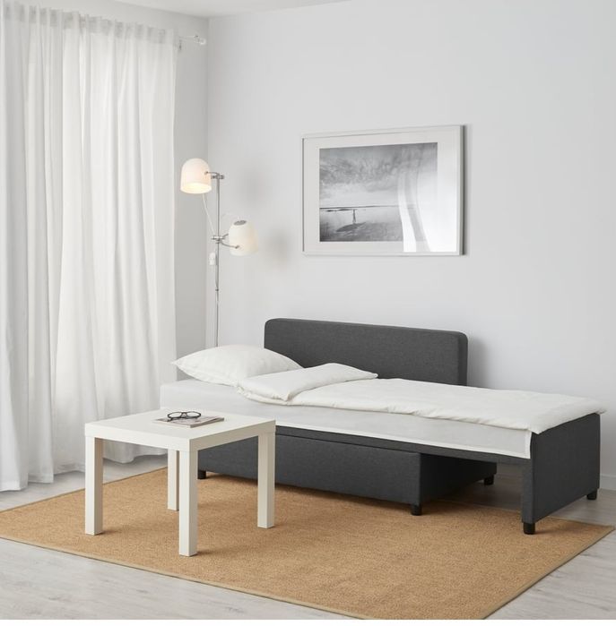 Vând pat extensibil 1 persoana Ikea