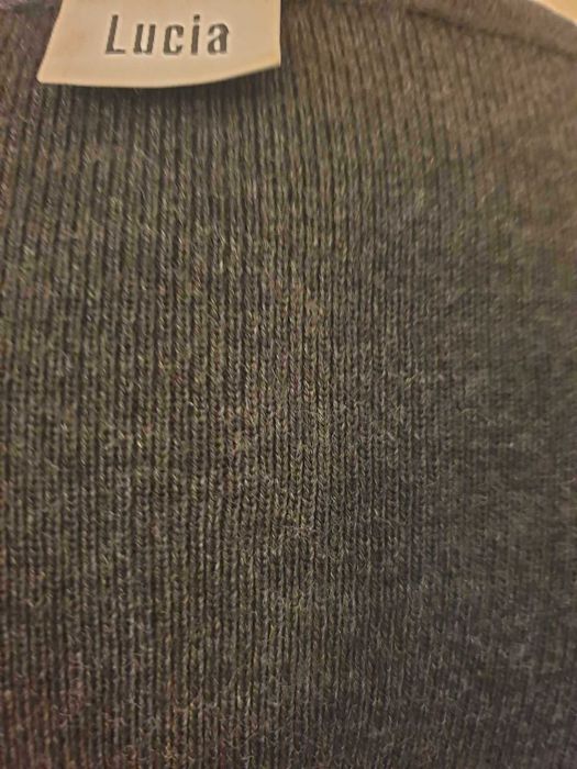 Cardigan gri-petrol M/L?XL, nou Transport gratuit