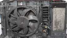 Radiator complet, trager, ventilator peugeot 308