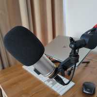 Подкастерский стримерский микрофон Rode Broadcaster с пантографом