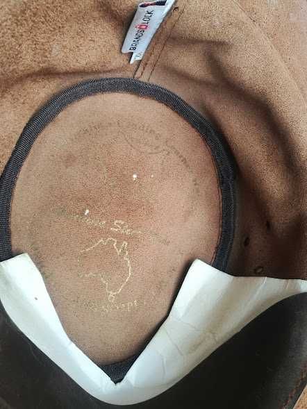 каубойска шапка дебела естествена кожа