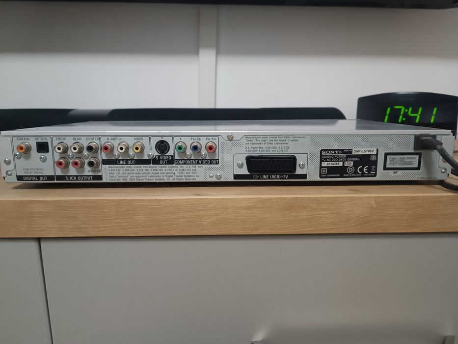 SACD / DVD Player Sony DVP-LS785V