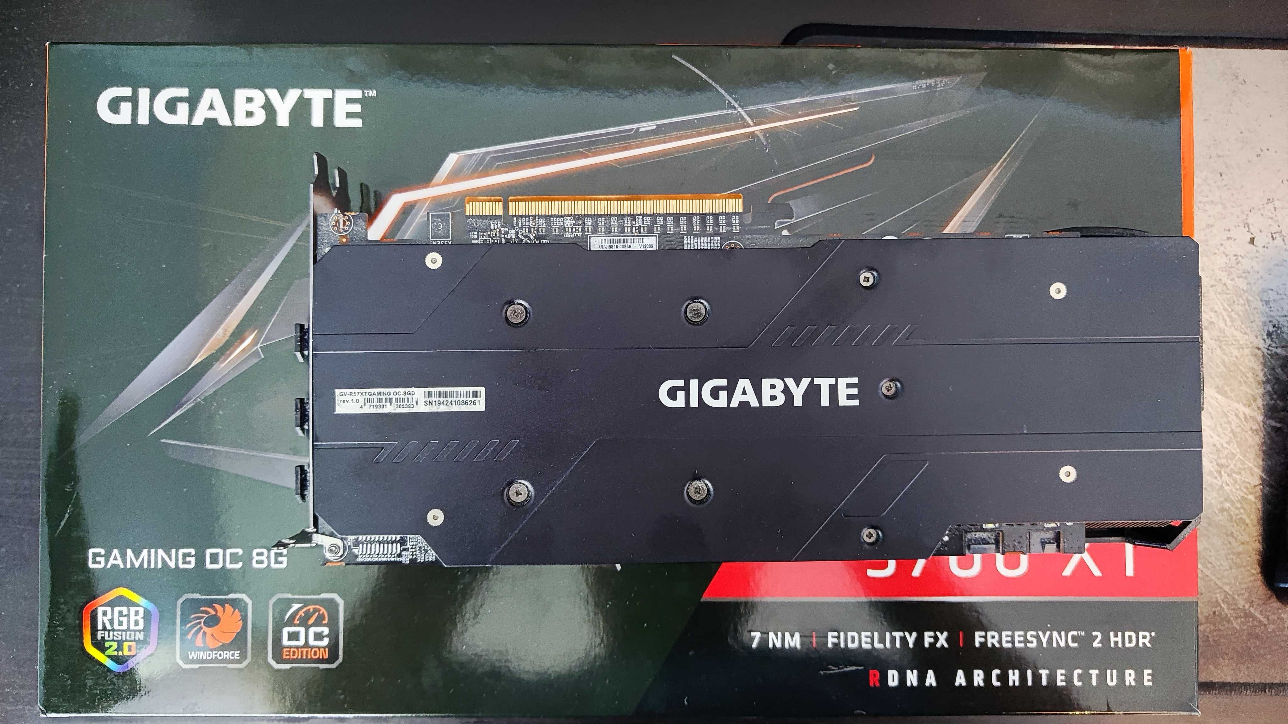 Gigabyte AMD Radeion RX 5700 XT Gaming OC 8G (Rev. 1.0)